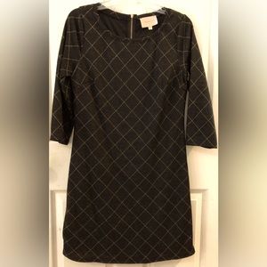 Black and Gold Dress
